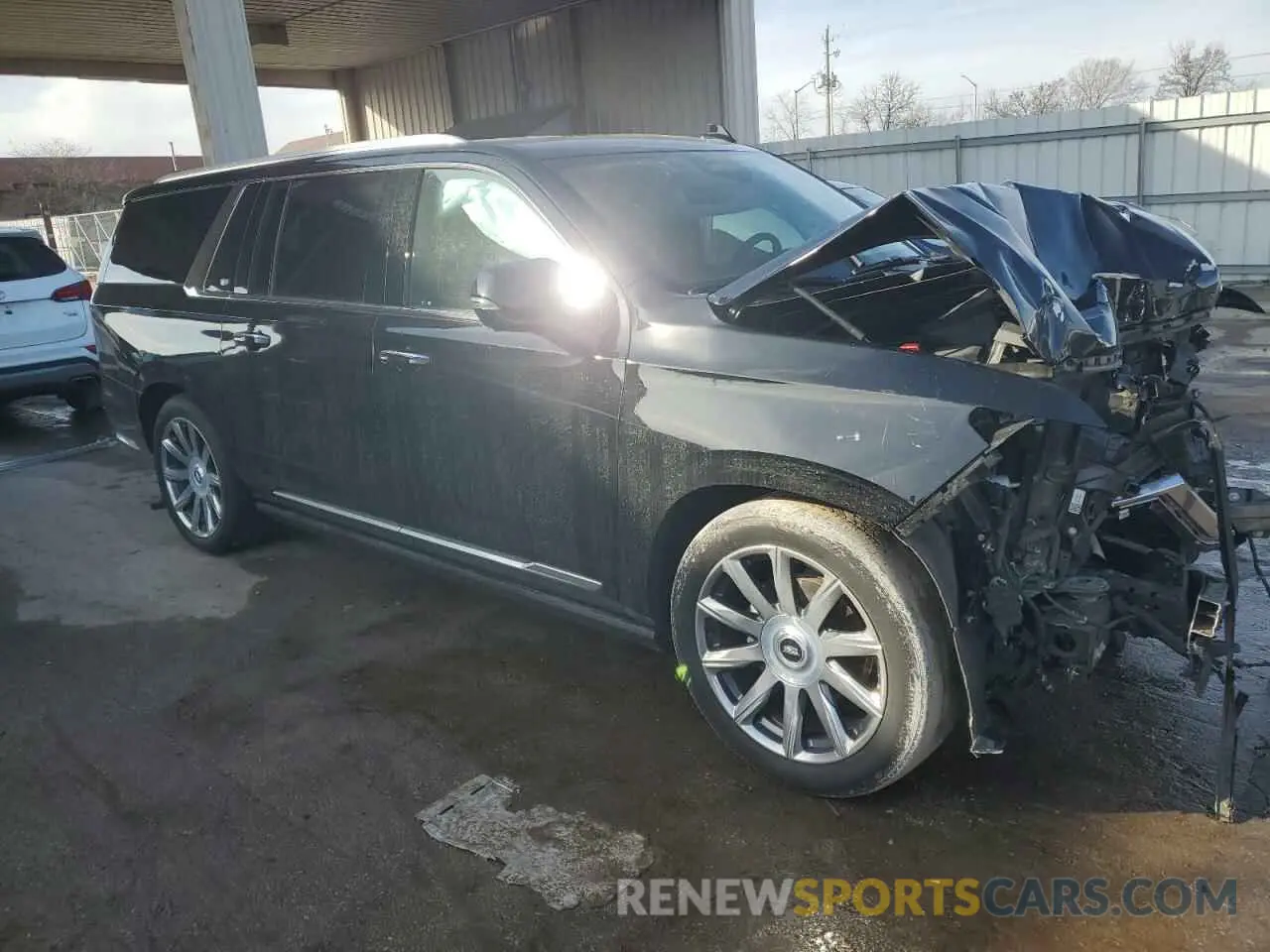 4 Photograph of a damaged car 1GYS4MKLXMR343647 CADILLAC ESCALADE 2021