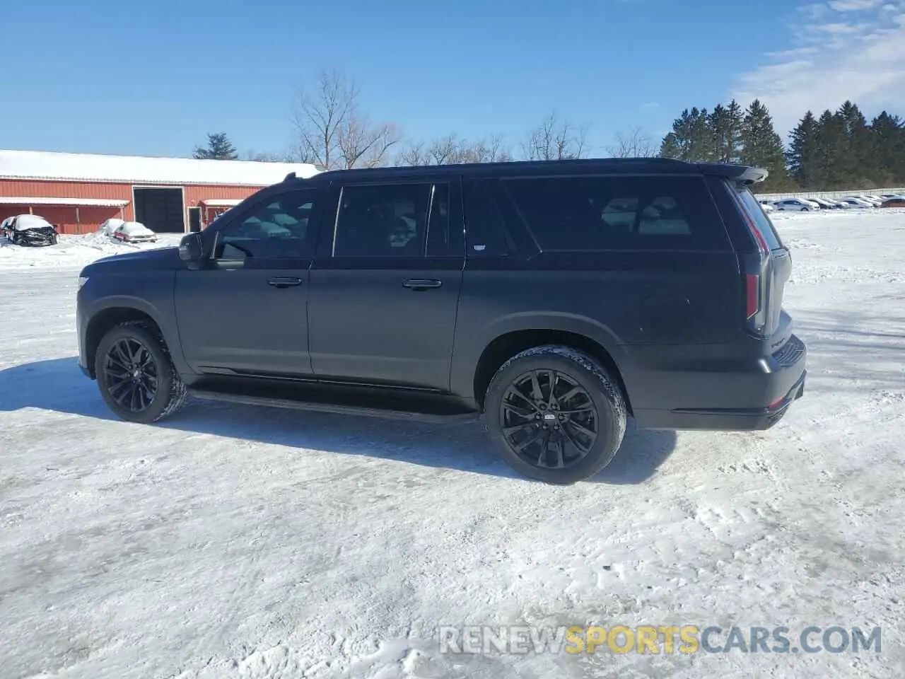 2 Photograph of a damaged car 1GYS4PKL8MR243600 CADILLAC ESCALADE 2021