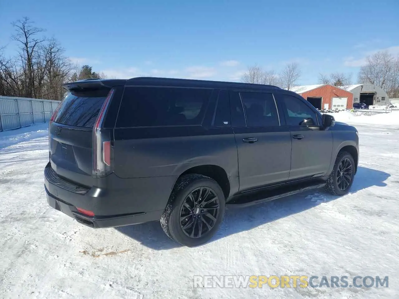 3 Photograph of a damaged car 1GYS4PKL8MR243600 CADILLAC ESCALADE 2021