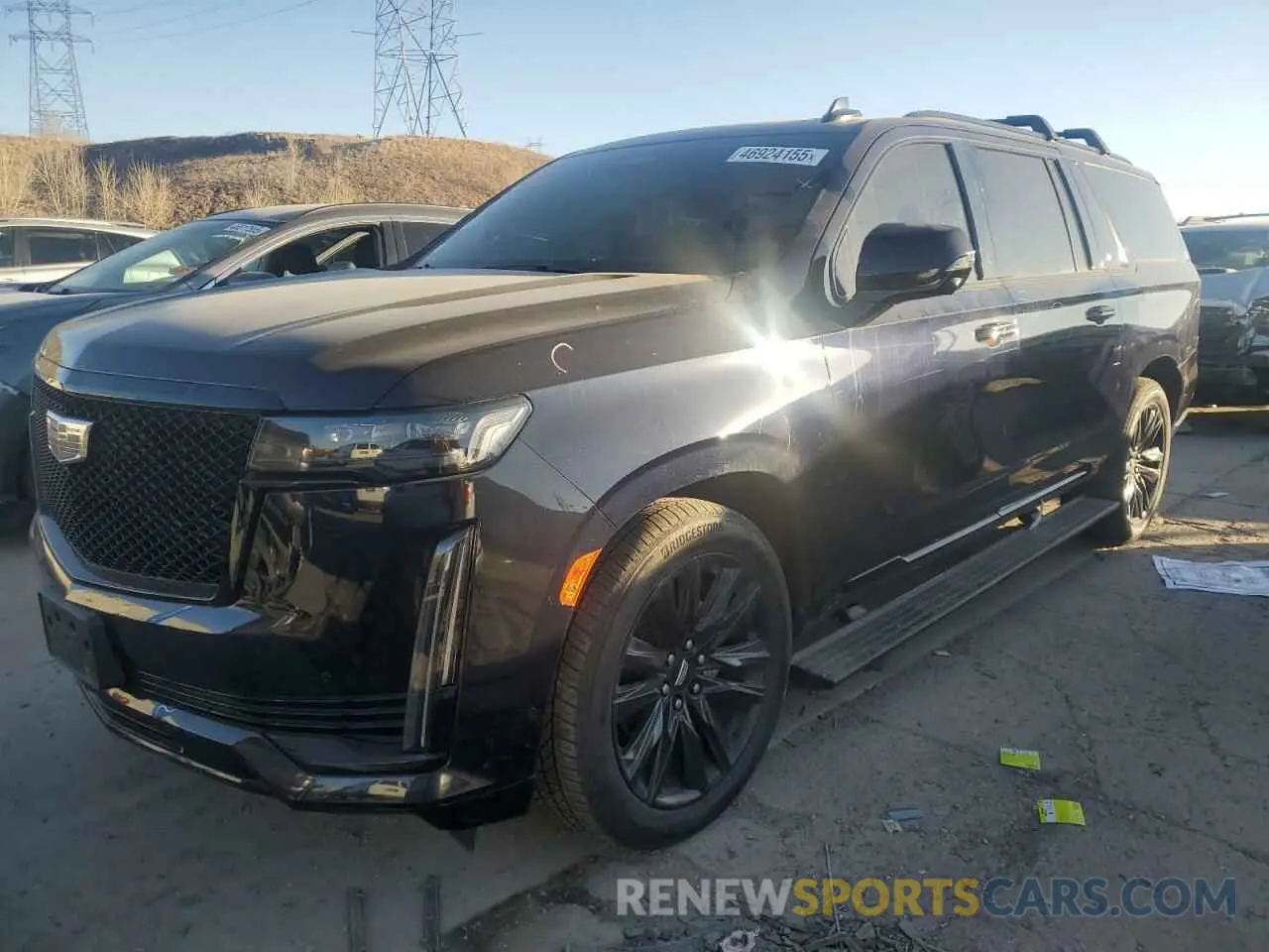 1 Photograph of a damaged car 1GYS4RKL1MR281293 CADILLAC ESCALADE 2021