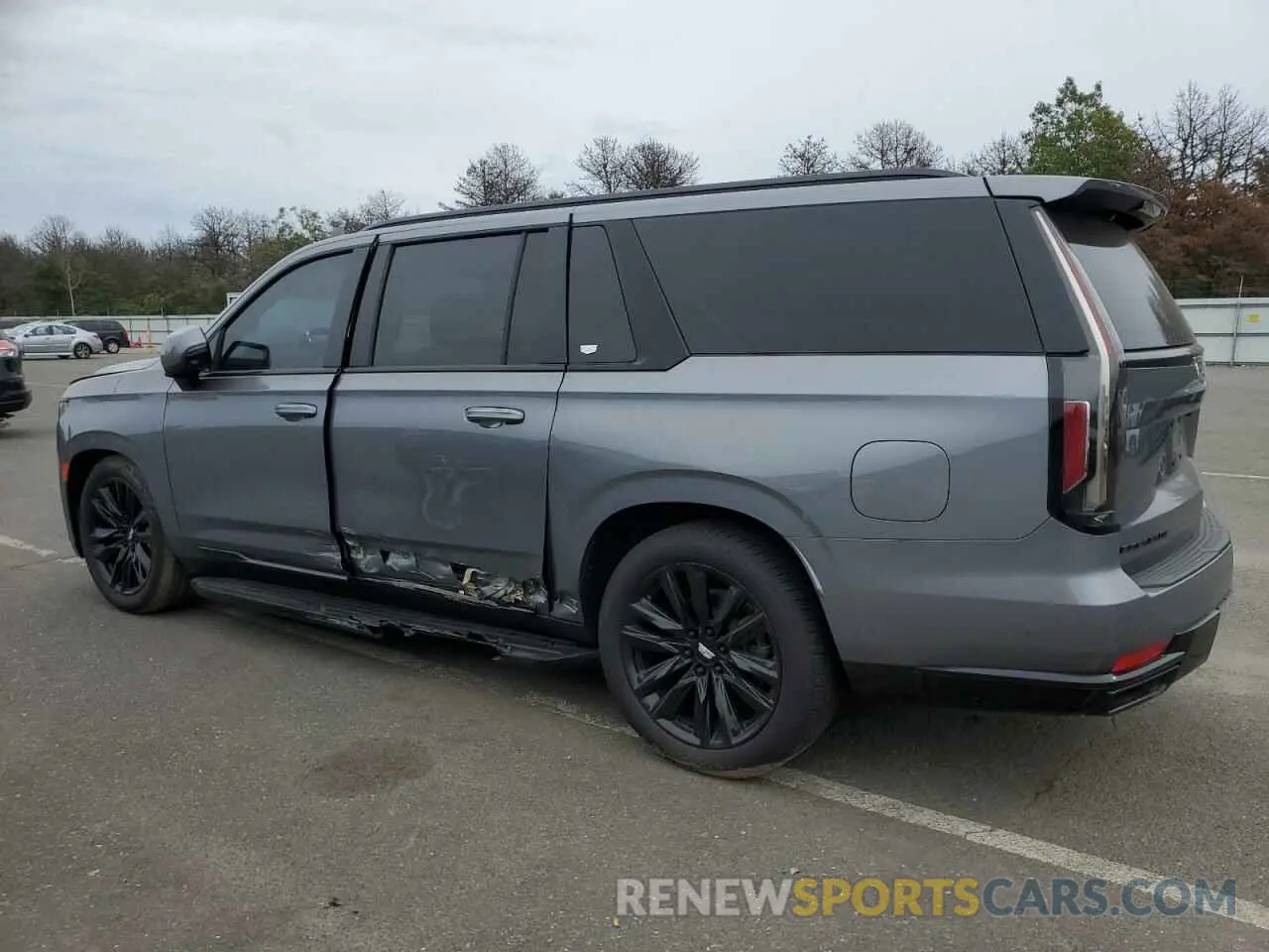 2 Photograph of a damaged car 1GYS4RKL1MR416112 CADILLAC ESCALADE 2021