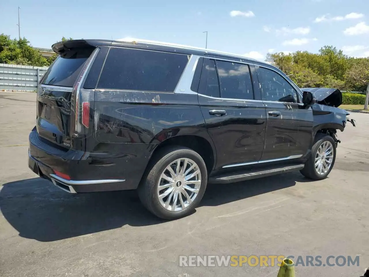 3 Photograph of a damaged car 1GYS3AKL9NR109941 CADILLAC ESCALADE 2022