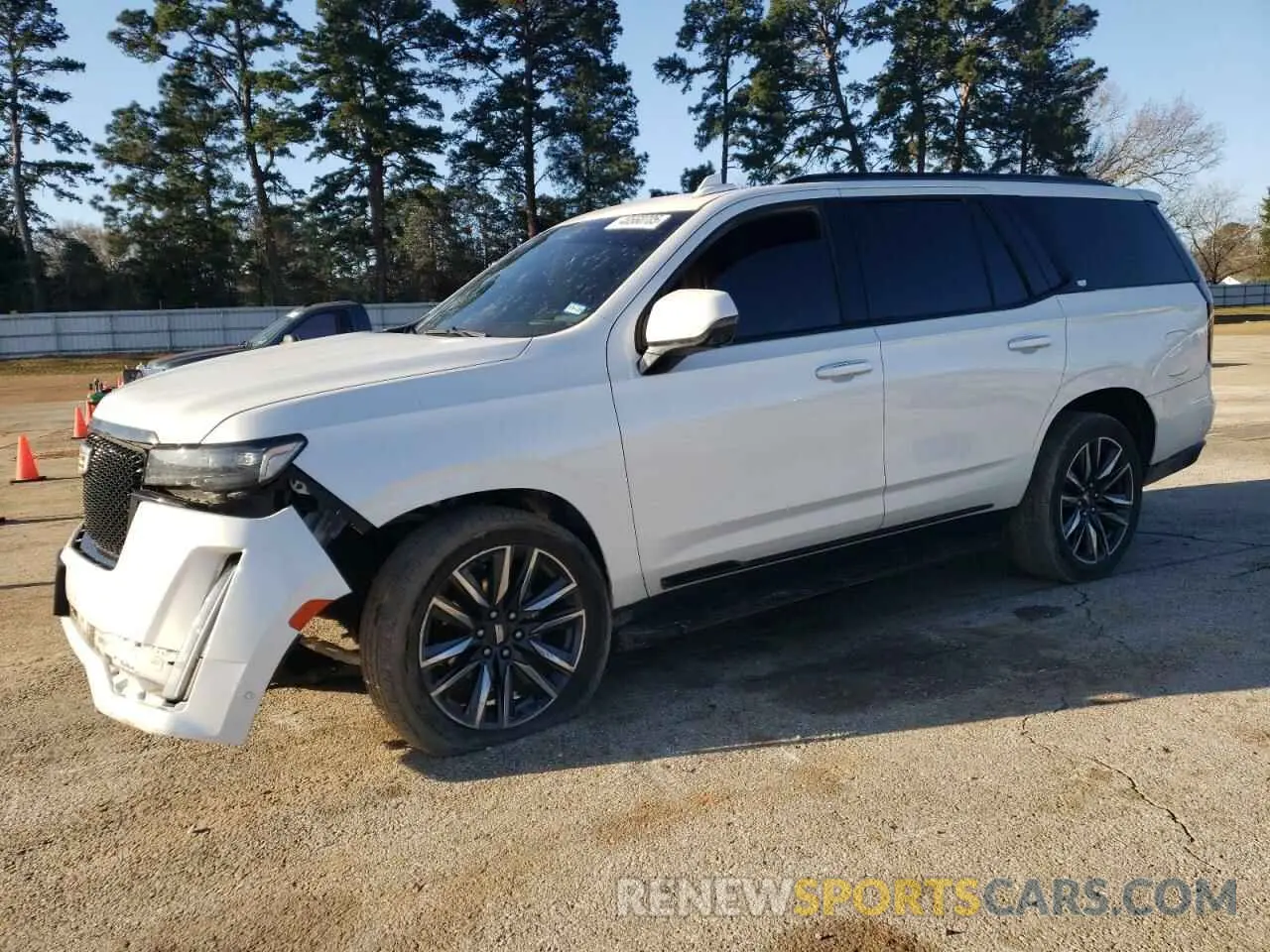 1 Photograph of a damaged car 1GYS3EKL6NR234497 CADILLAC ESCALADE 2022