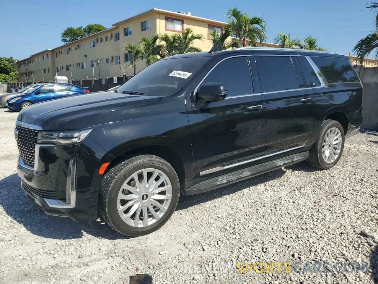 1 Photograph of a damaged car 1GYS3JKL6NR285099 CADILLAC ESCALADE 2022