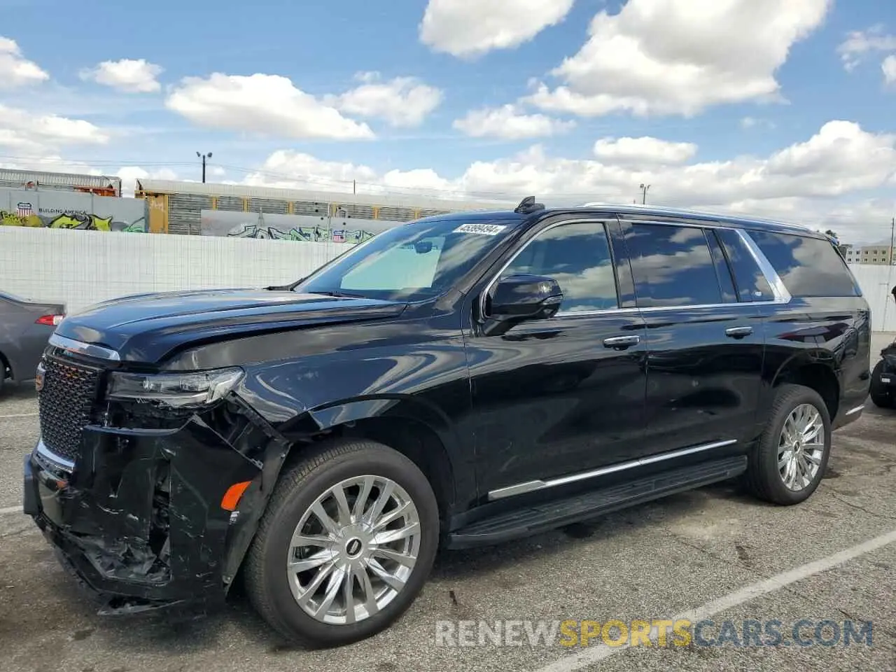 1 Photograph of a damaged car 1GYS3KKL1NR278826 CADILLAC ESCALADE 2022