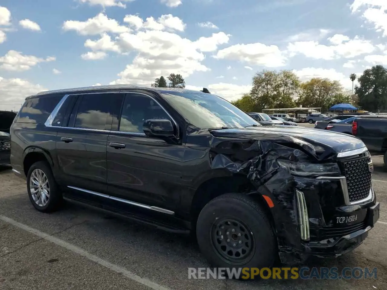 4 Photograph of a damaged car 1GYS3KKL1NR278826 CADILLAC ESCALADE 2022
