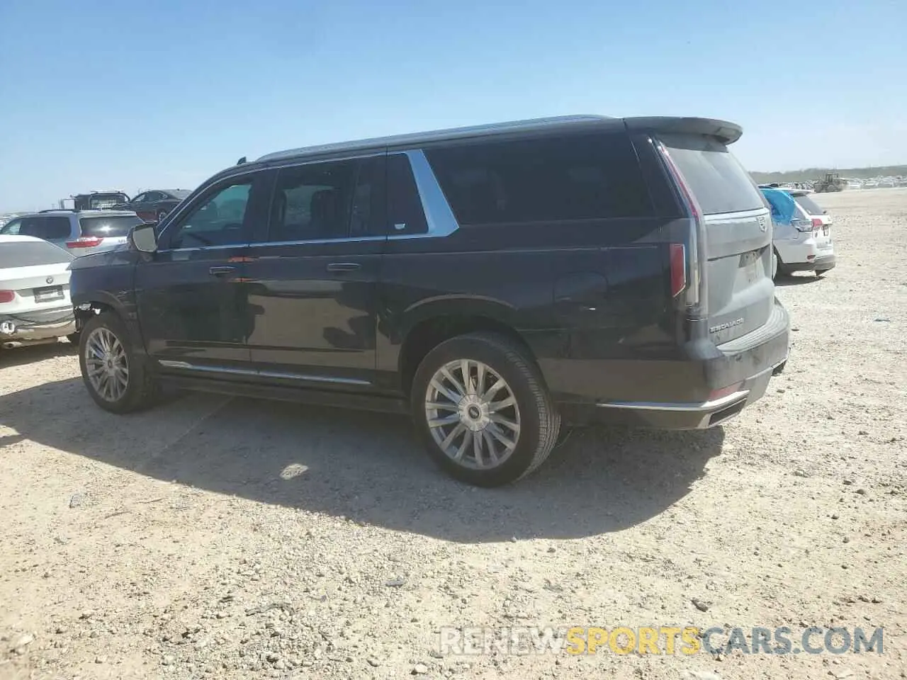 2 Photograph of a damaged car 1GYS3LKL6NR197584 CADILLAC ESCALADE 2022