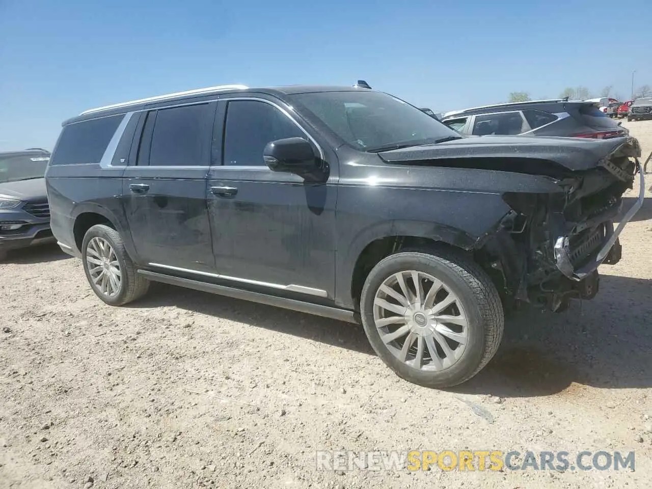 4 Photograph of a damaged car 1GYS3LKL6NR197584 CADILLAC ESCALADE 2022