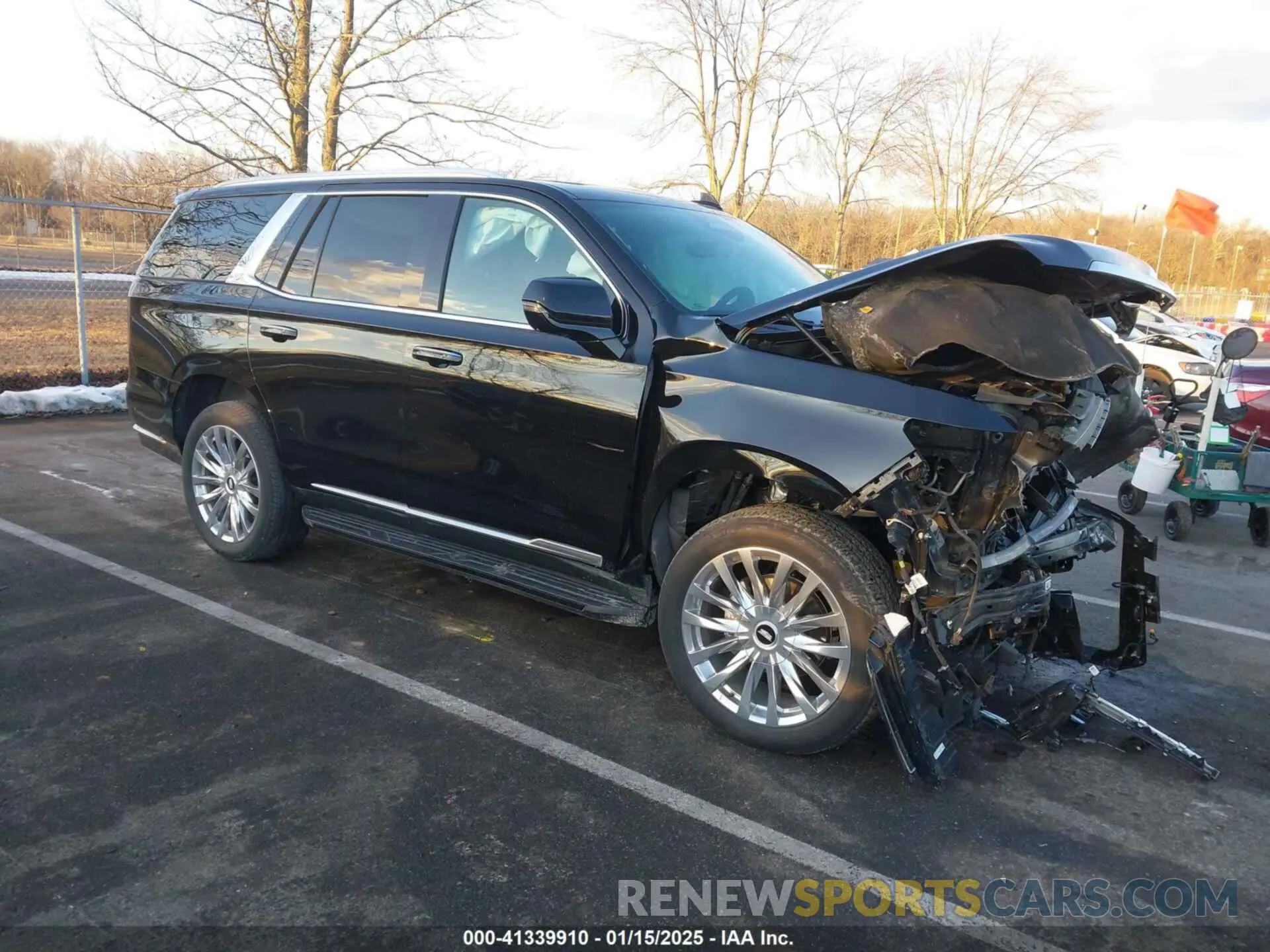 1 Photograph of a damaged car 1GYS4BKL4NR147208 CADILLAC ESCALADE 2022