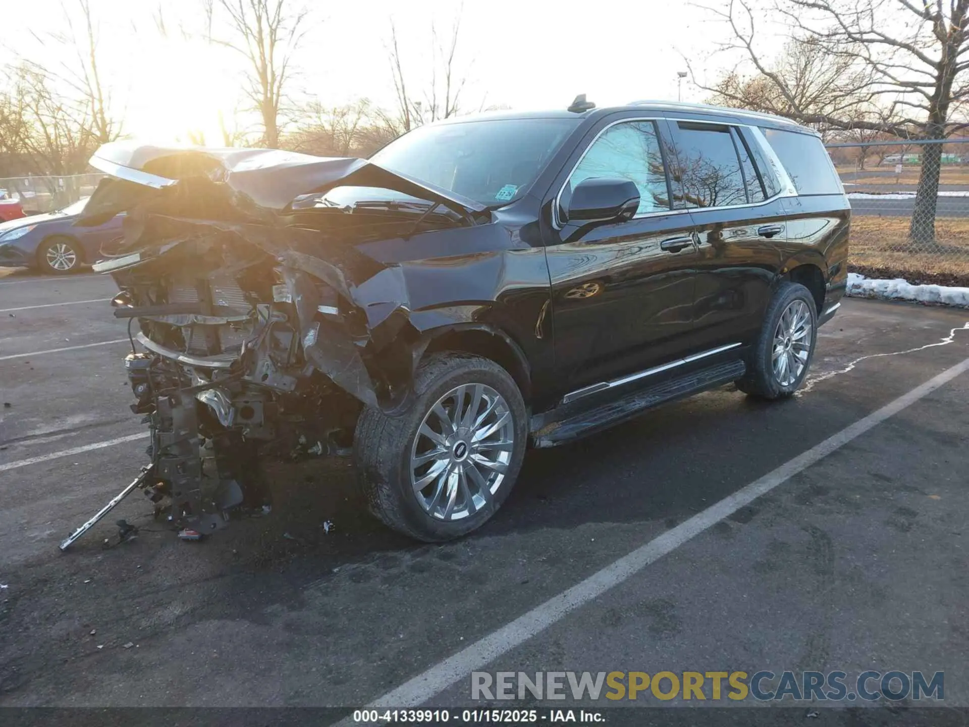2 Photograph of a damaged car 1GYS4BKL4NR147208 CADILLAC ESCALADE 2022