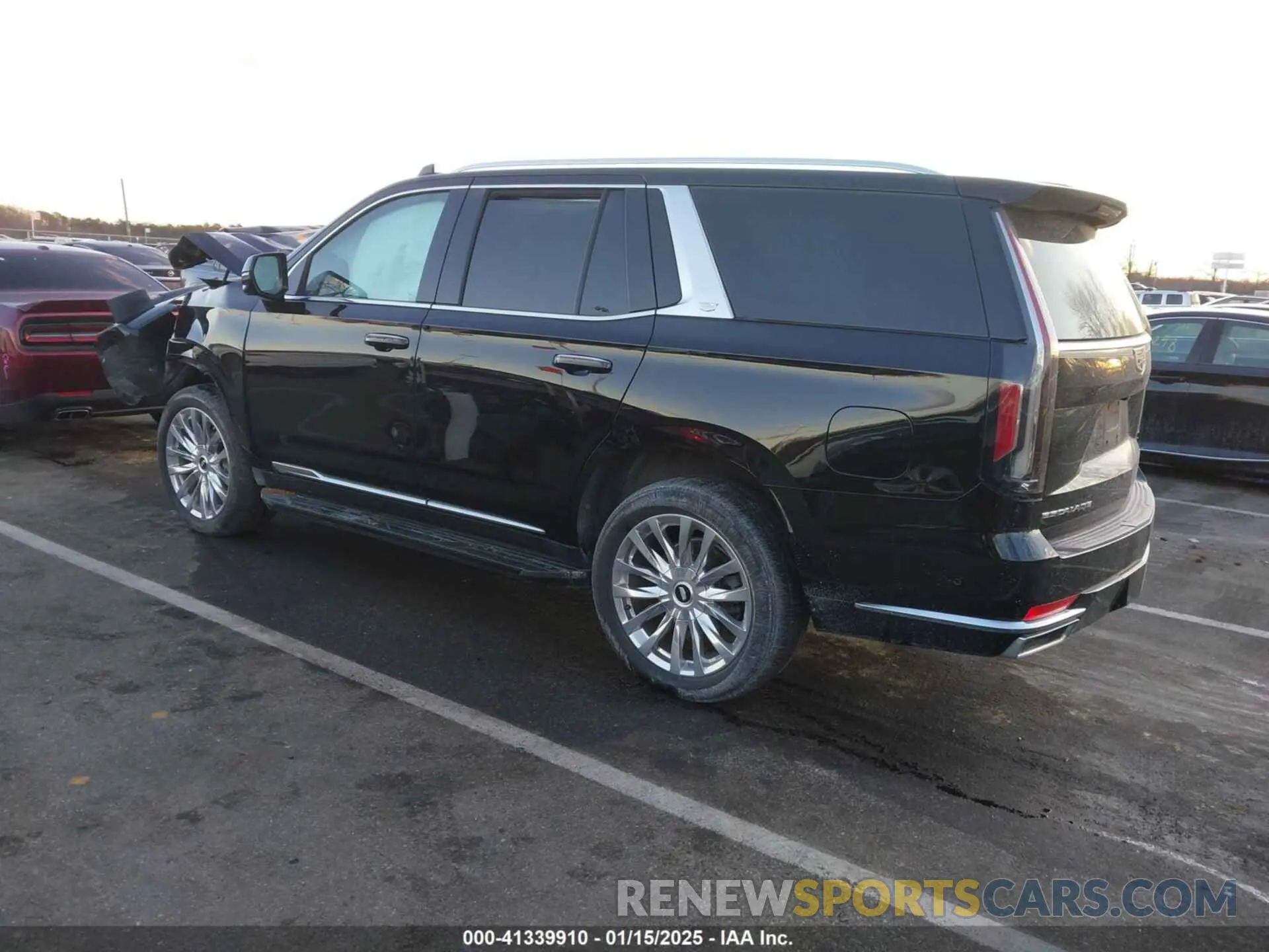3 Photograph of a damaged car 1GYS4BKL4NR147208 CADILLAC ESCALADE 2022
