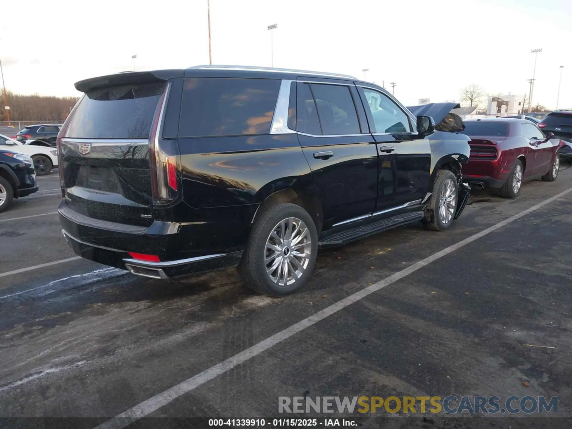 4 Photograph of a damaged car 1GYS4BKL4NR147208 CADILLAC ESCALADE 2022