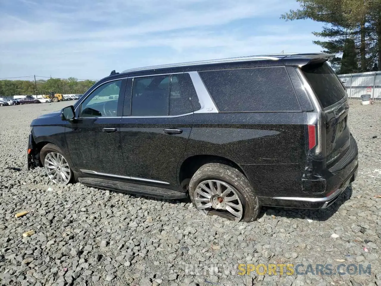 2 Photograph of a damaged car 1GYS4BKL9NR143137 CADILLAC ESCALADE 2022