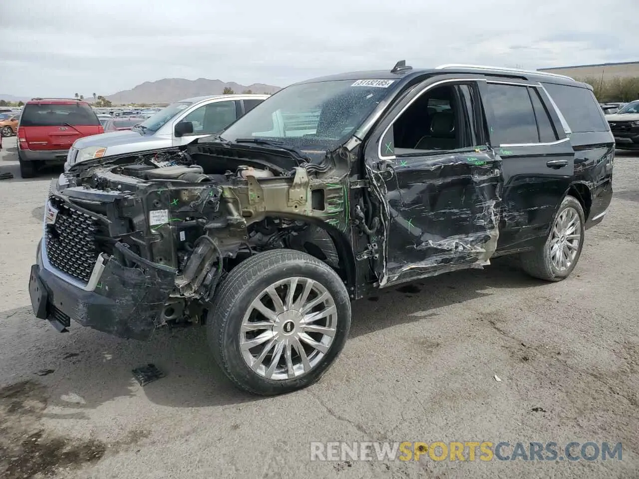 1 Photograph of a damaged car 1GYS4BKLXNR119137 CADILLAC ESCALADE 2022