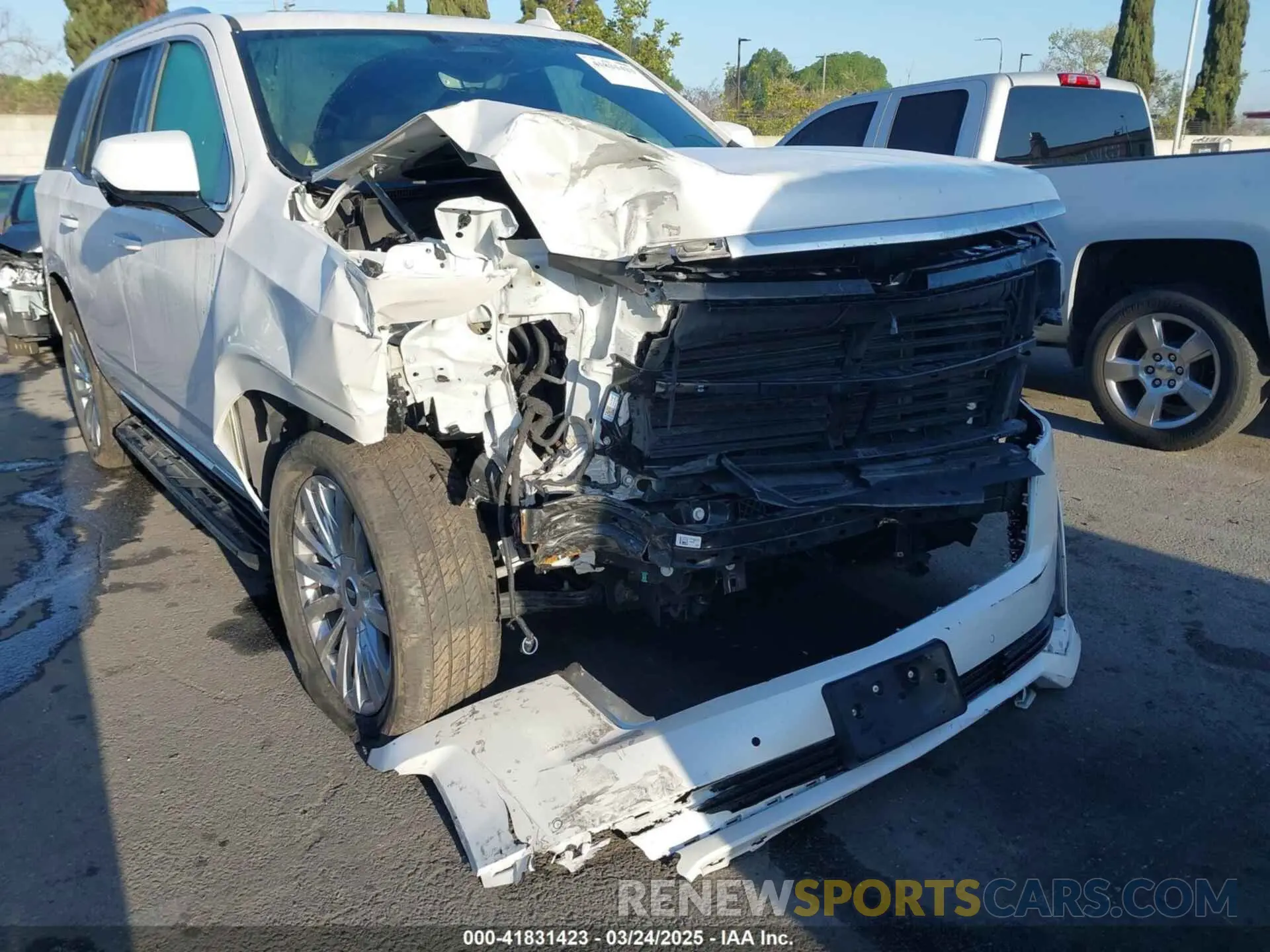 6 Photograph of a damaged car 1GYS4BKLXNR162960 CADILLAC ESCALADE 2022