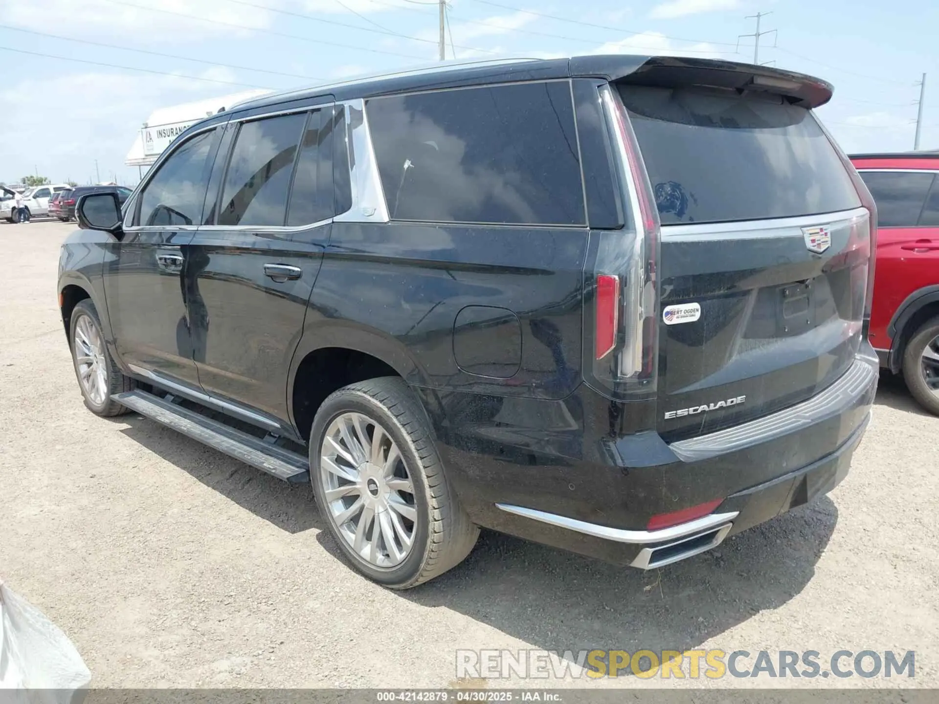 3 Photograph of a damaged car 1GYS4CKL4NR192834 CADILLAC ESCALADE 2022