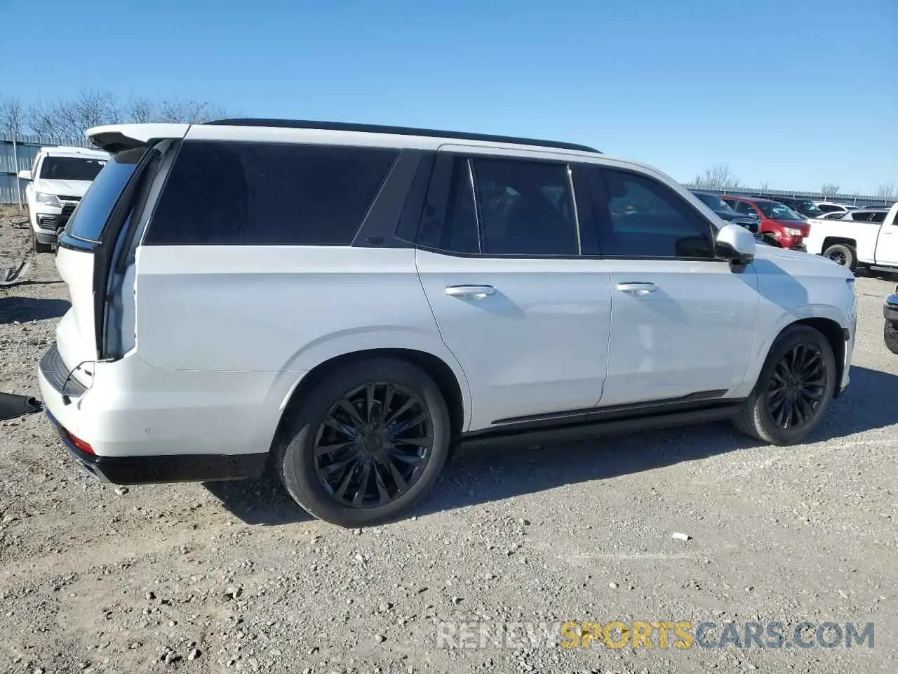 3 Photograph of a damaged car 1GYS4CKL9NR154953 CADILLAC ESCALADE 2022