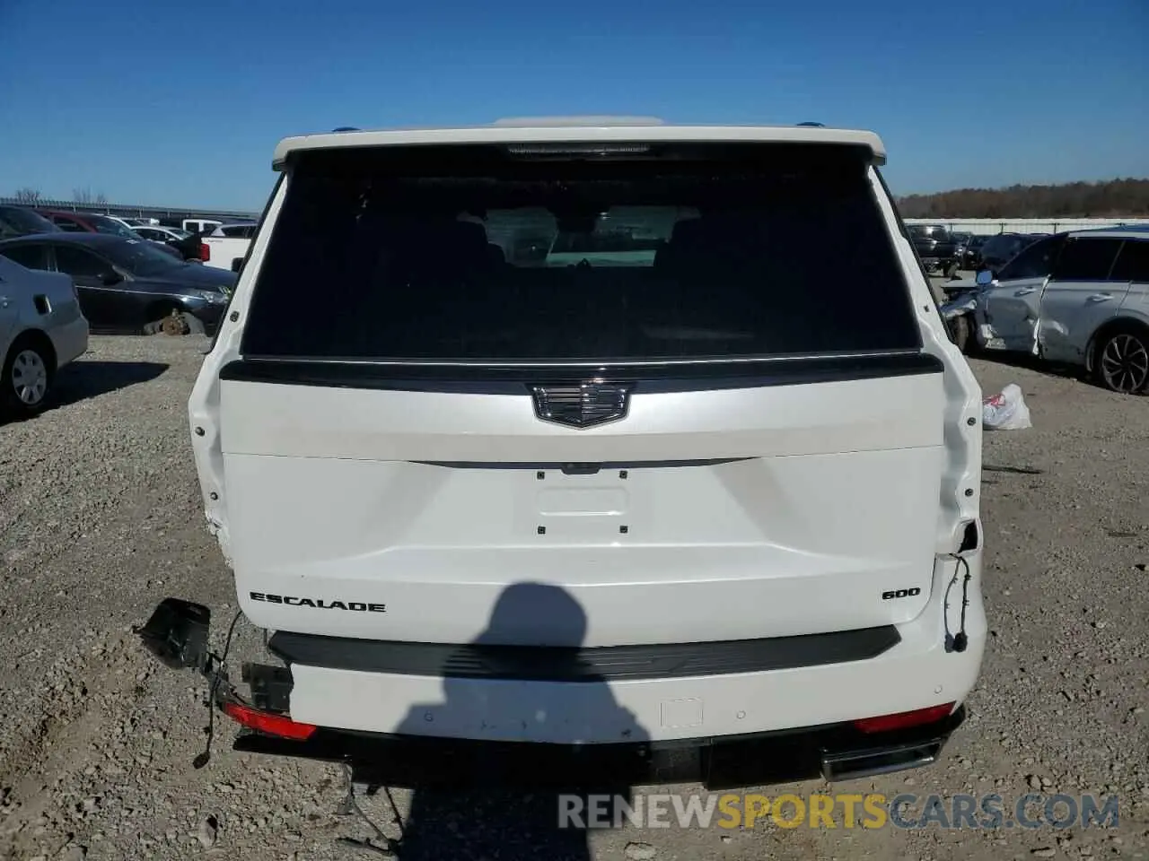 6 Photograph of a damaged car 1GYS4CKL9NR154953 CADILLAC ESCALADE 2022