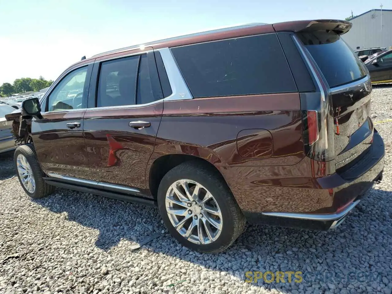 2 Photograph of a damaged car 1GYS4DKL5NR140781 CADILLAC ESCALADE 2022