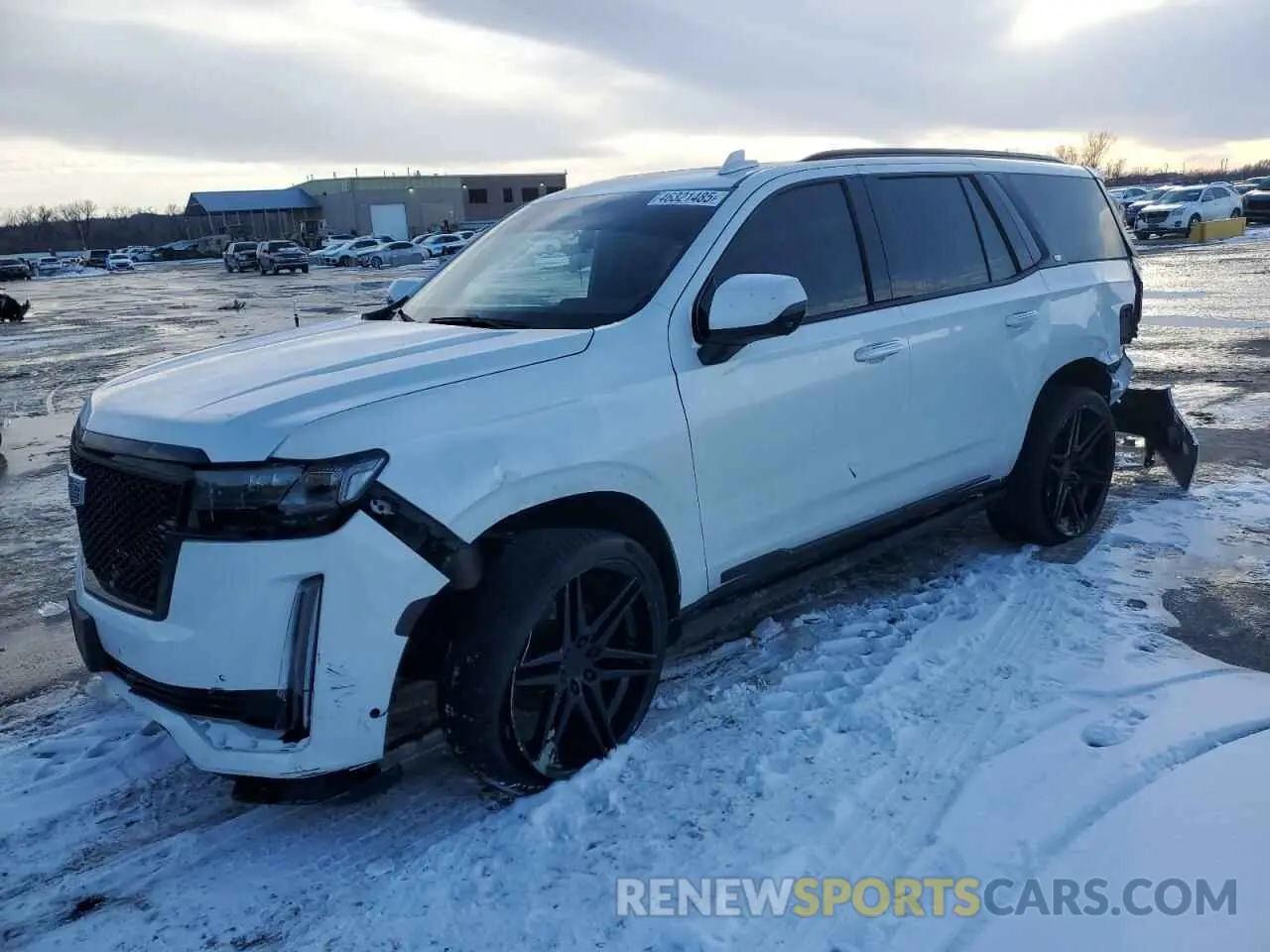 1 Photograph of a damaged car 1GYS4FKL6NR215984 CADILLAC ESCALADE 2022