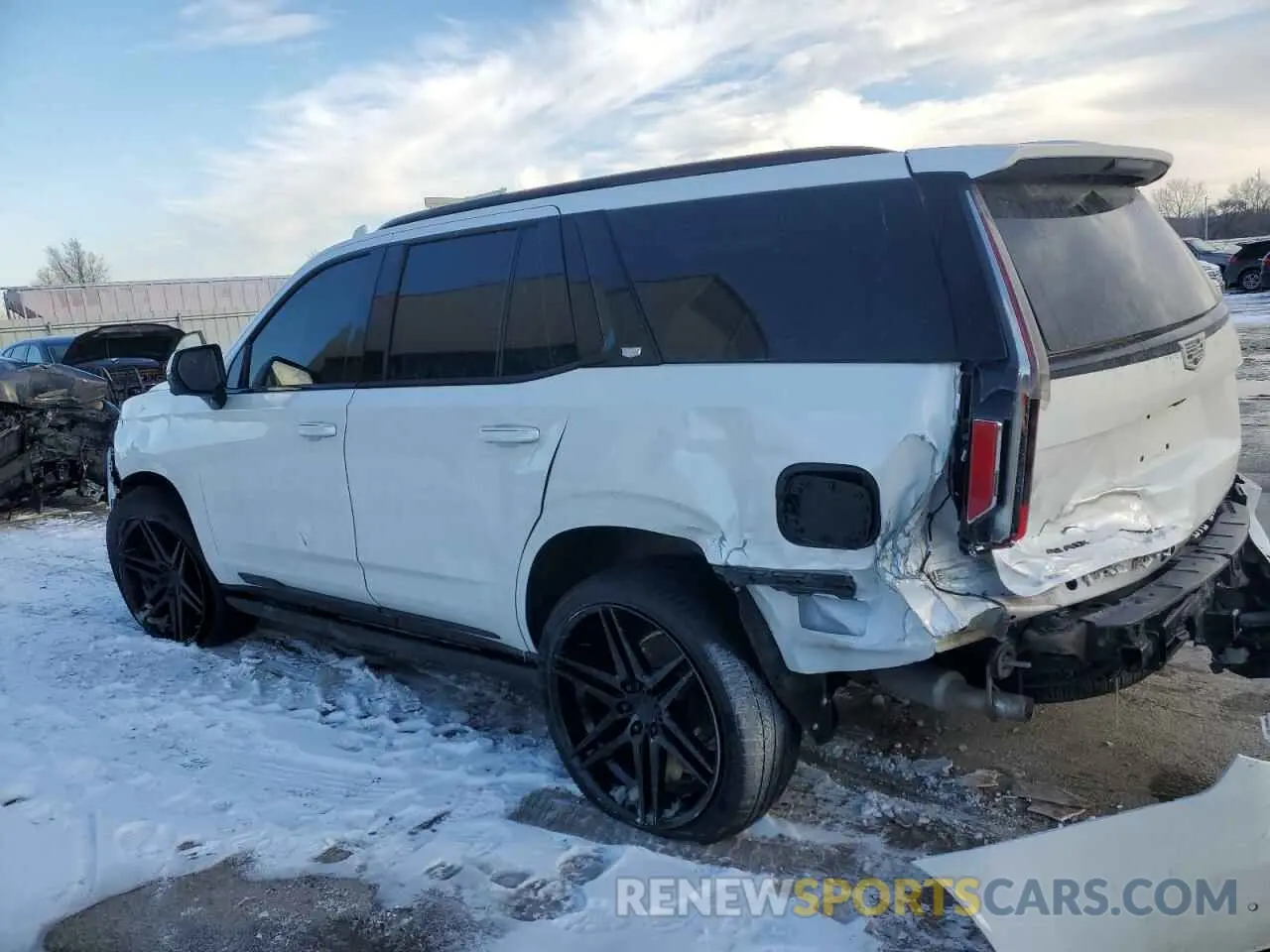 2 Photograph of a damaged car 1GYS4FKL6NR215984 CADILLAC ESCALADE 2022