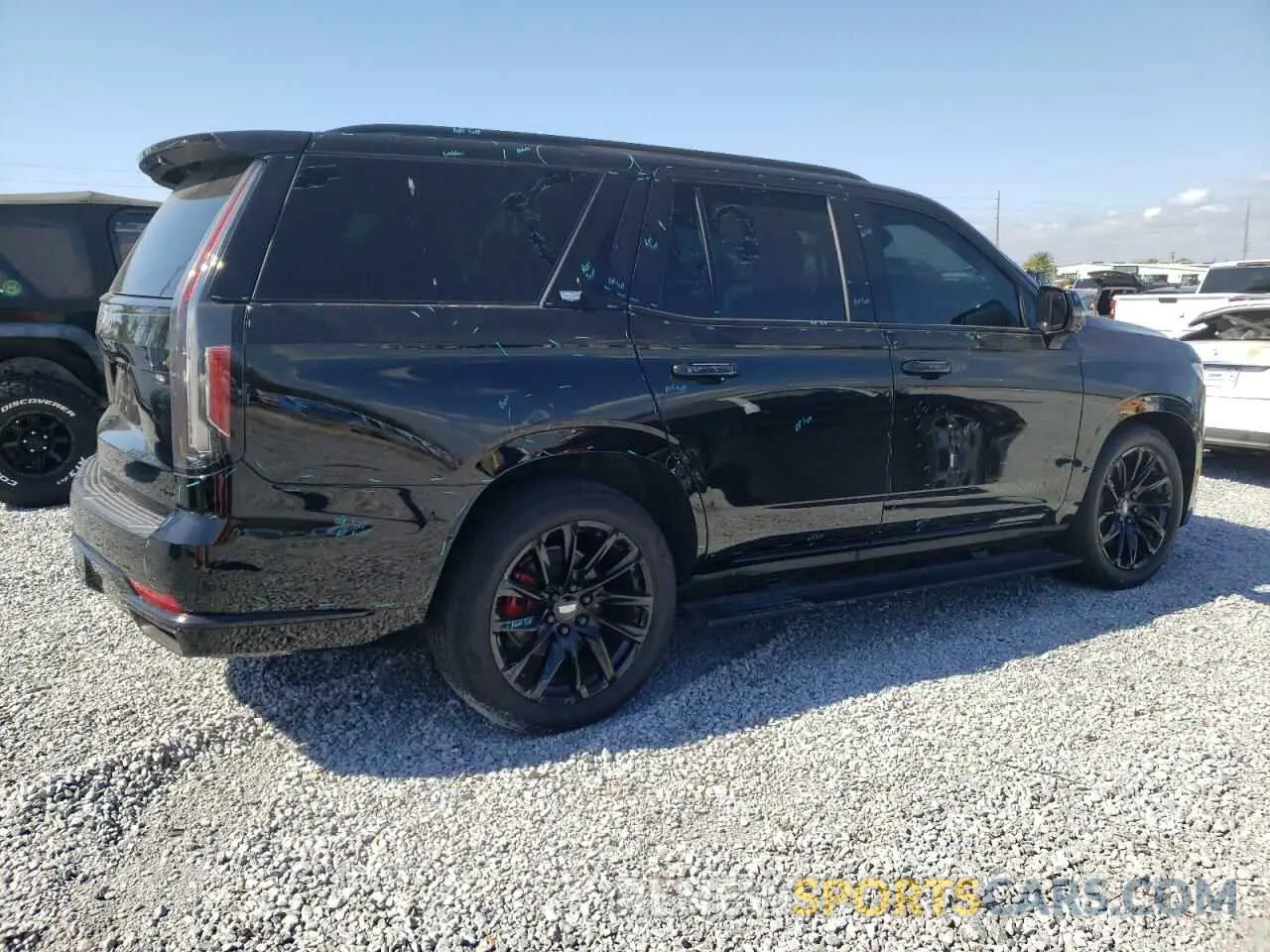 3 Photograph of a damaged car 1GYS4FKL9NR138446 CADILLAC ESCALADE 2022