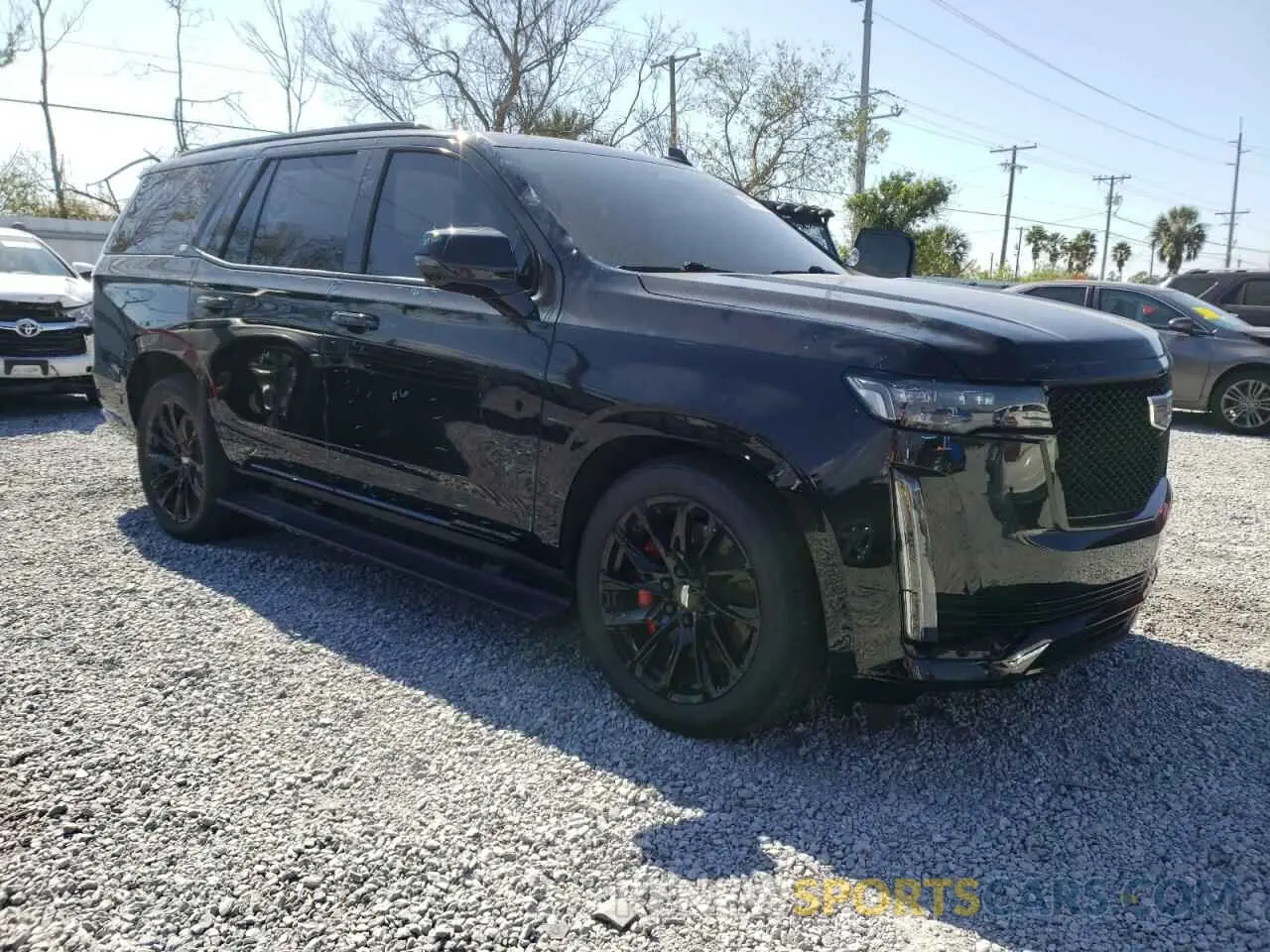 4 Photograph of a damaged car 1GYS4FKL9NR138446 CADILLAC ESCALADE 2022
