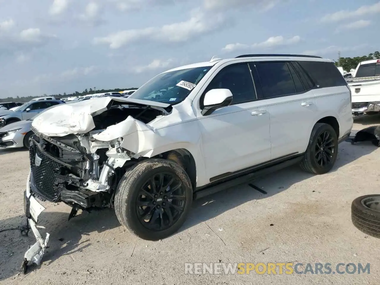 1 Photograph of a damaged car 1GYS4GKL1NR307140 CADILLAC ESCALADE 2022