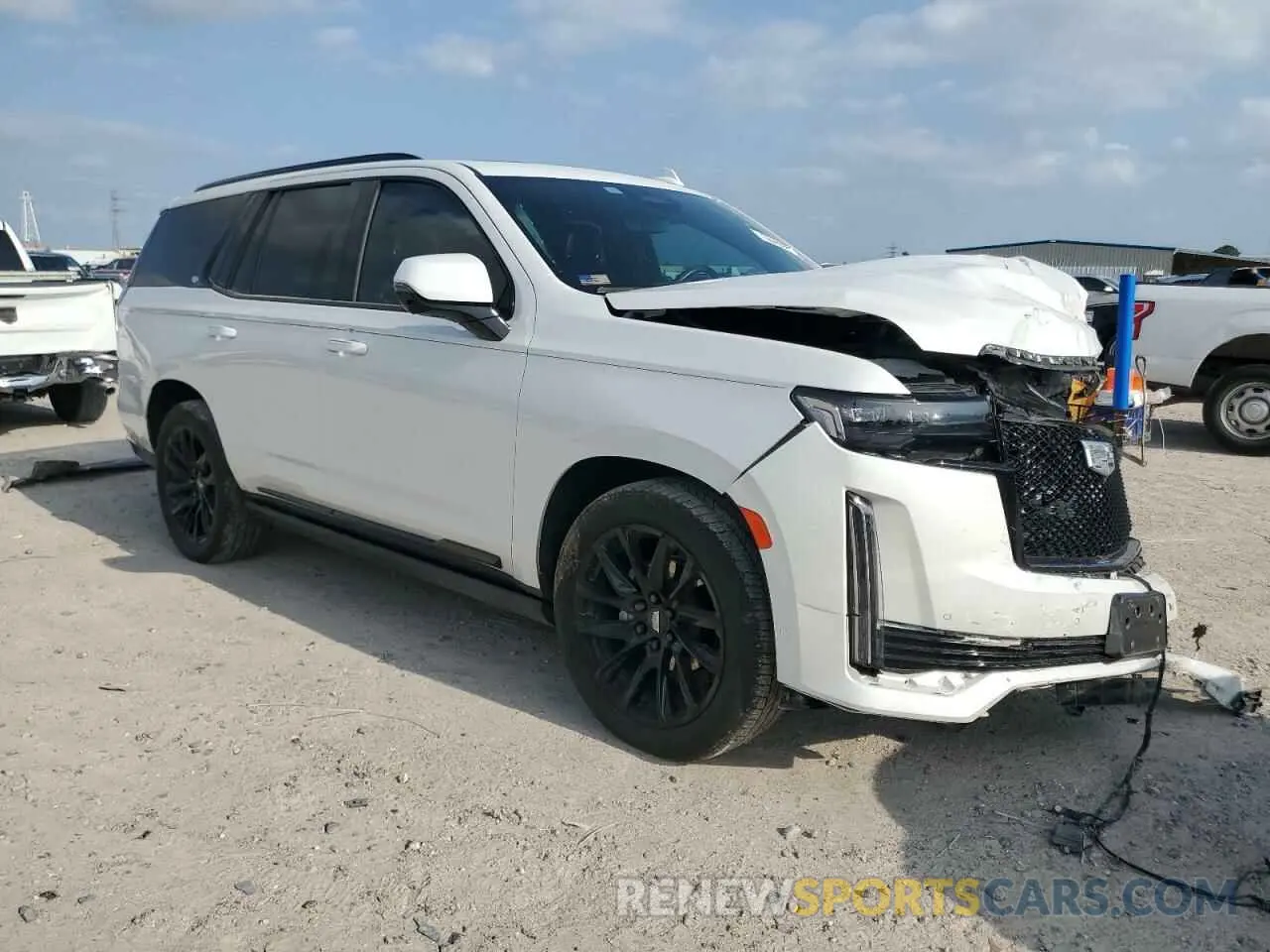 4 Photograph of a damaged car 1GYS4GKL1NR307140 CADILLAC ESCALADE 2022