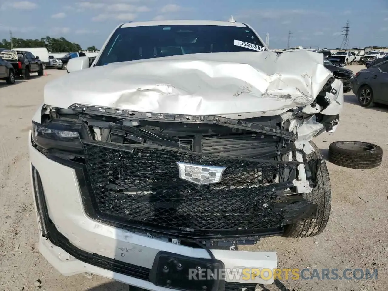 5 Photograph of a damaged car 1GYS4GKL1NR307140 CADILLAC ESCALADE 2022
