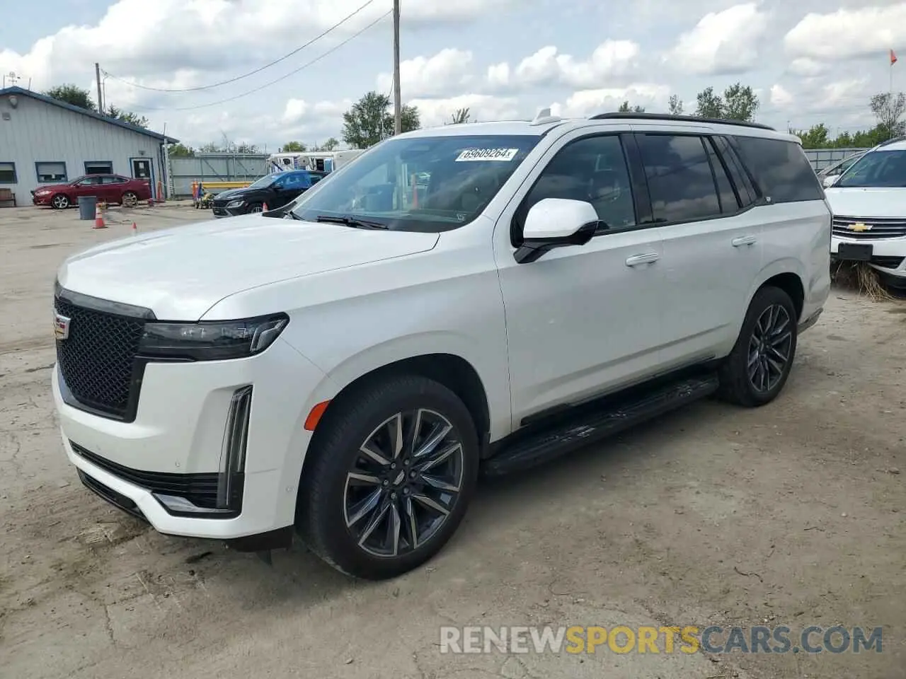 1 Photograph of a damaged car 1GYS4GKL4NR161607 CADILLAC ESCALADE 2022