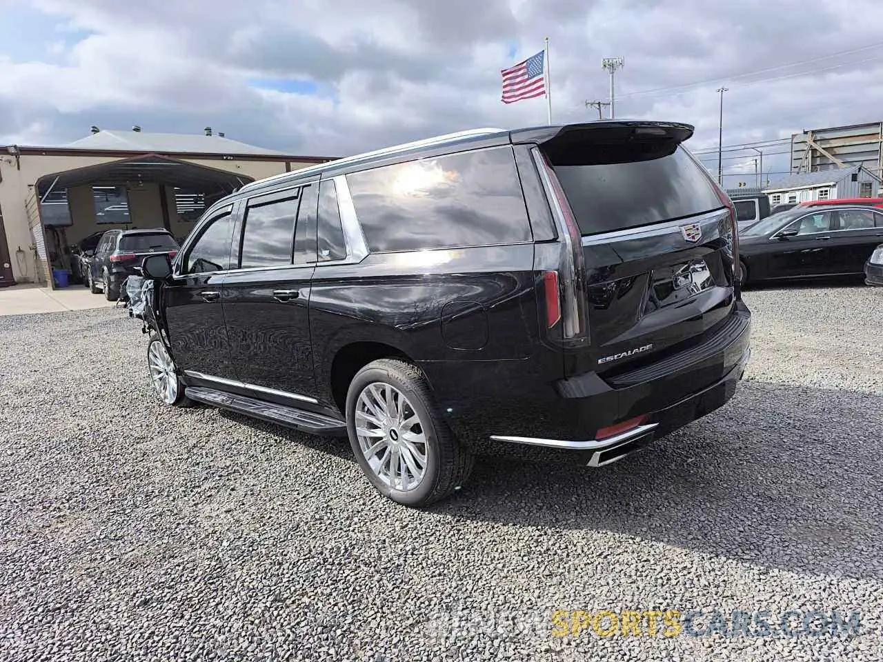 2 Photograph of a damaged car 1GYS4KKL2NR134764 CADILLAC ESCALADE 2022