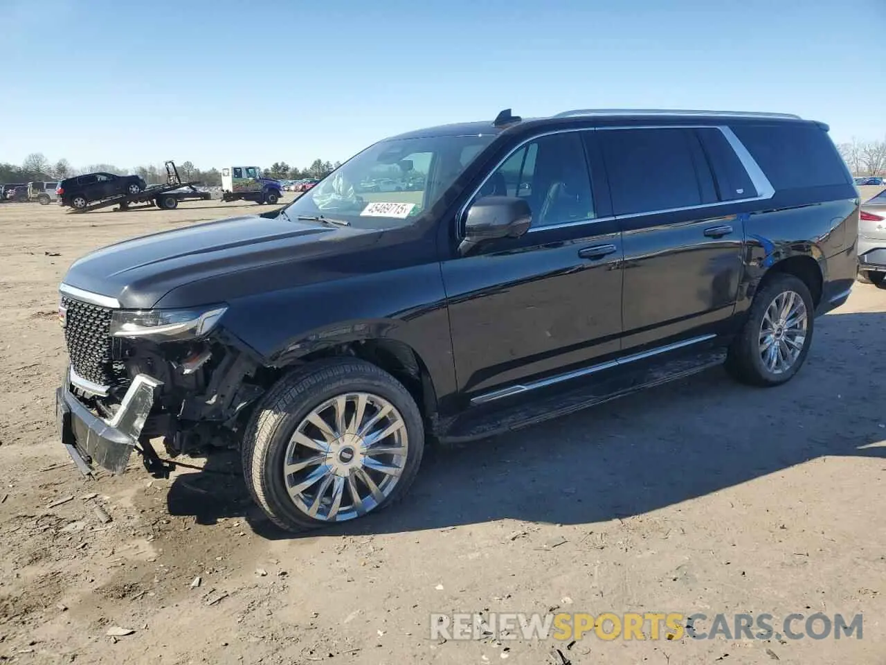 1 Photograph of a damaged car 1GYS4KKL3NR148396 CADILLAC ESCALADE 2022