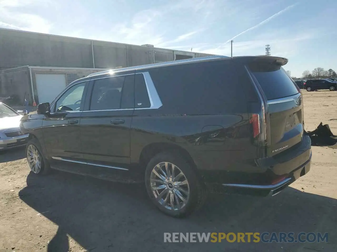 2 Photograph of a damaged car 1GYS4KKL3NR148396 CADILLAC ESCALADE 2022