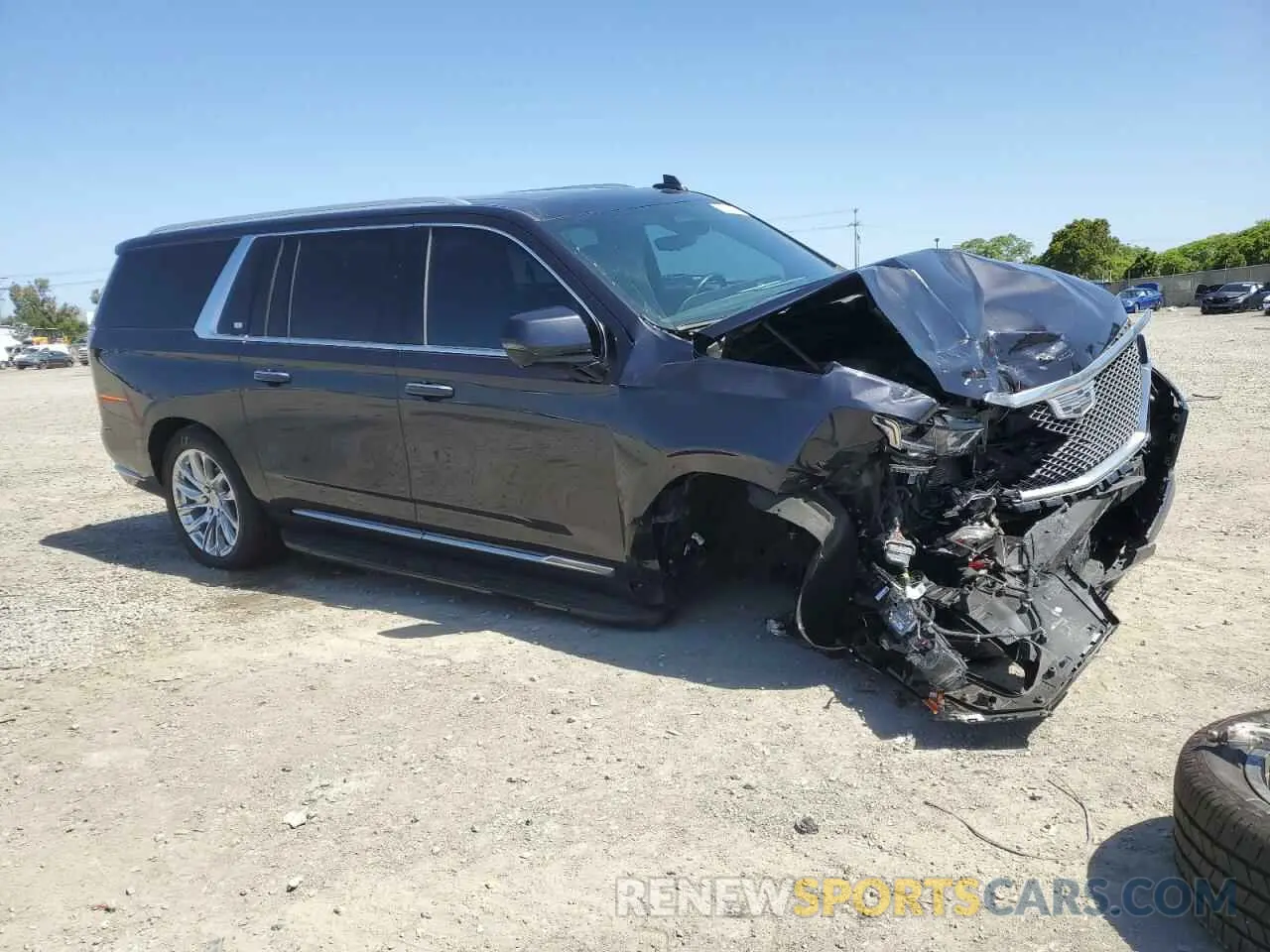 4 Photograph of a damaged car 1GYS4KKL8NR149625 CADILLAC ESCALADE 2022