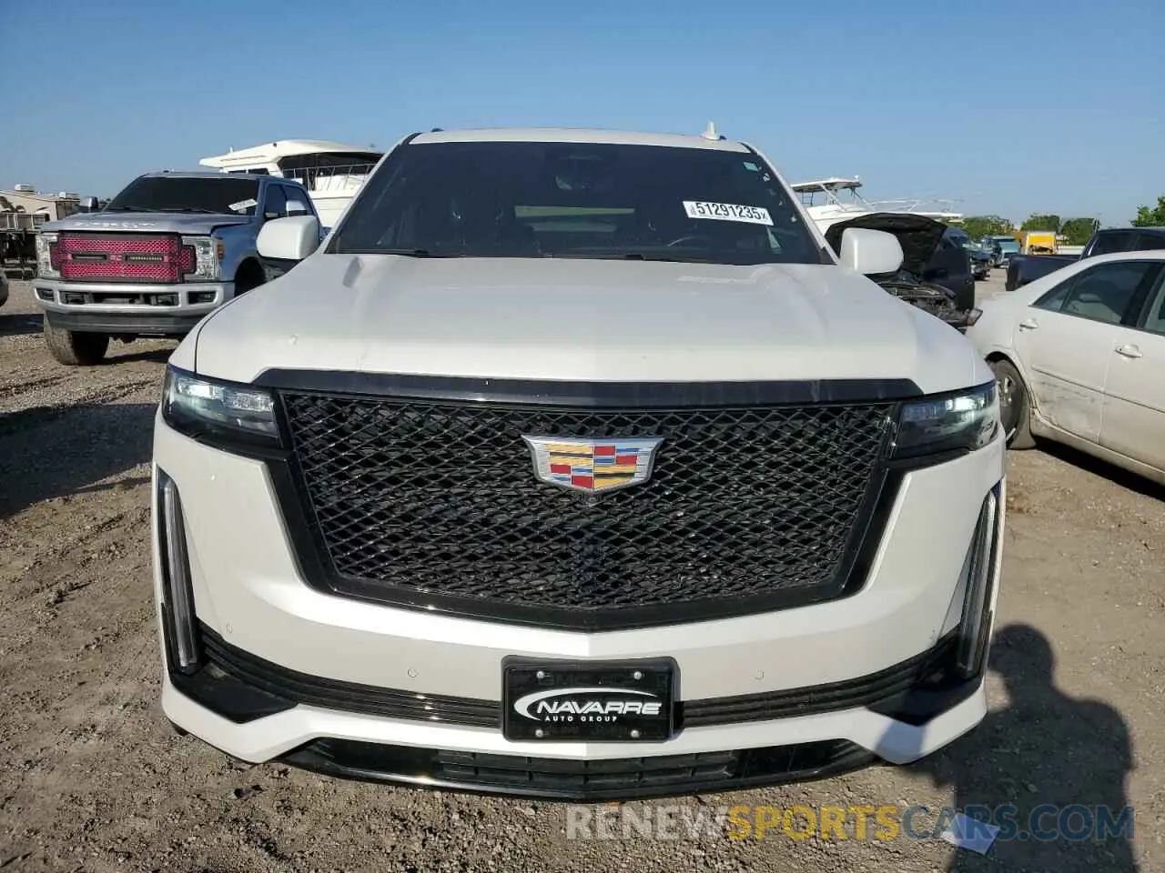 5 Photograph of a damaged car 1GYS4PKLXNR338385 CADILLAC ESCALADE 2022