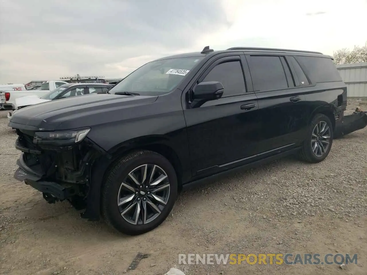 1 Photograph of a damaged car 1GYS4RKL2NR150200 CADILLAC ESCALADE 2022
