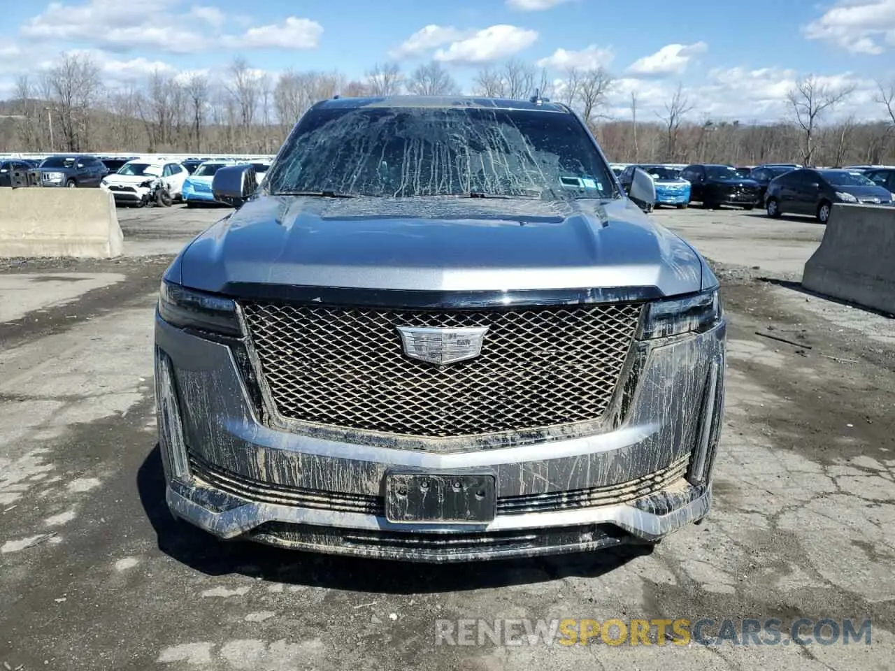 5 Photograph of a damaged car 1GYS4RKL2NR315923 CADILLAC ESCALADE 2022