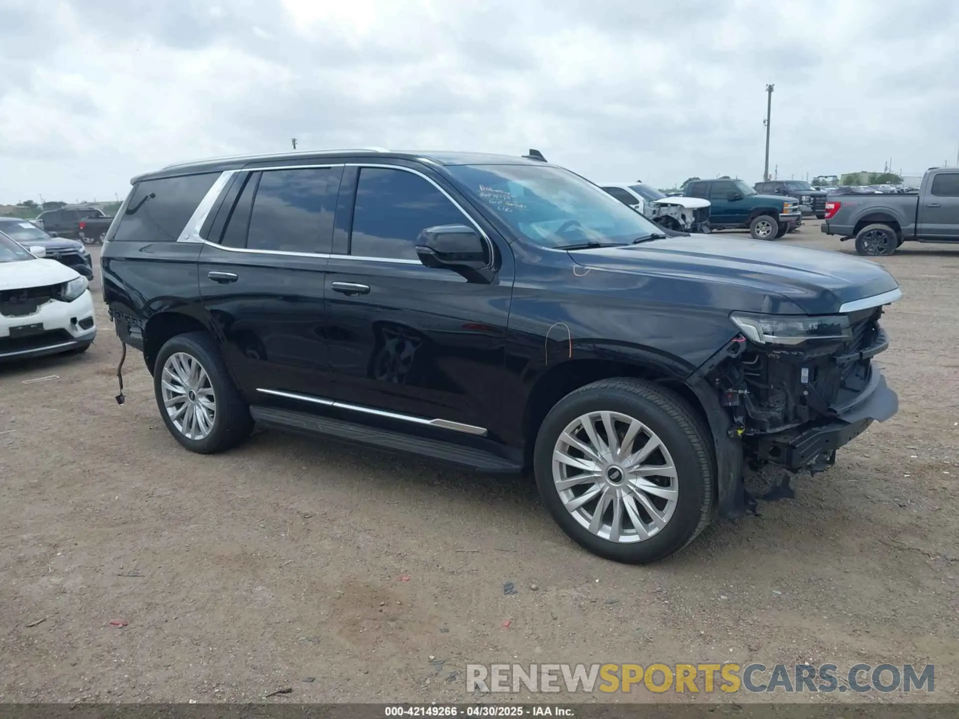 1 Photograph of a damaged car 1GYS3AKL1PR395285 CADILLAC ESCALADE 2023