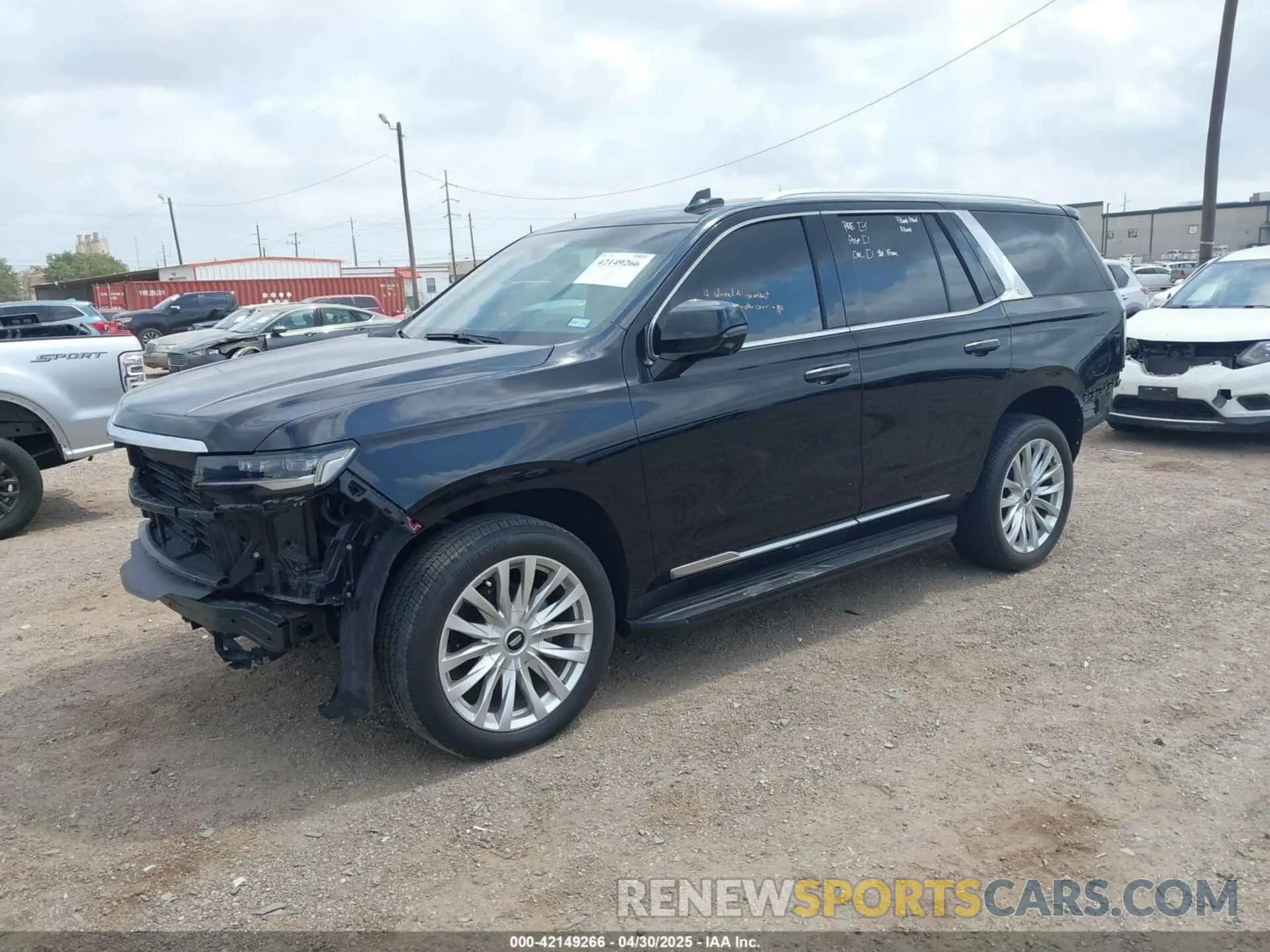 2 Photograph of a damaged car 1GYS3AKL1PR395285 CADILLAC ESCALADE 2023