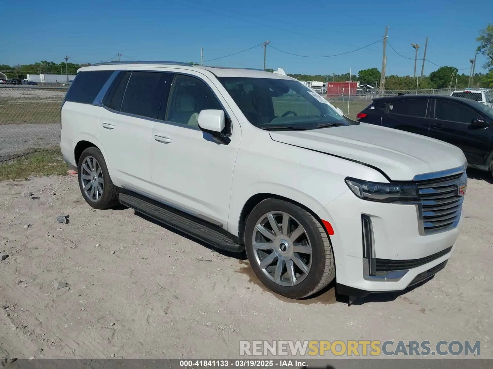1 Photograph of a damaged car 1GYS3DKL9PR100029 CADILLAC ESCALADE 2023