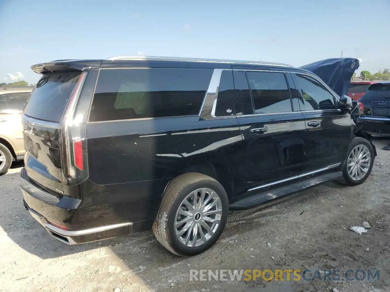 3 Photograph of a damaged car 1GYS3KKL9PR262067 CADILLAC ESCALADE 2023