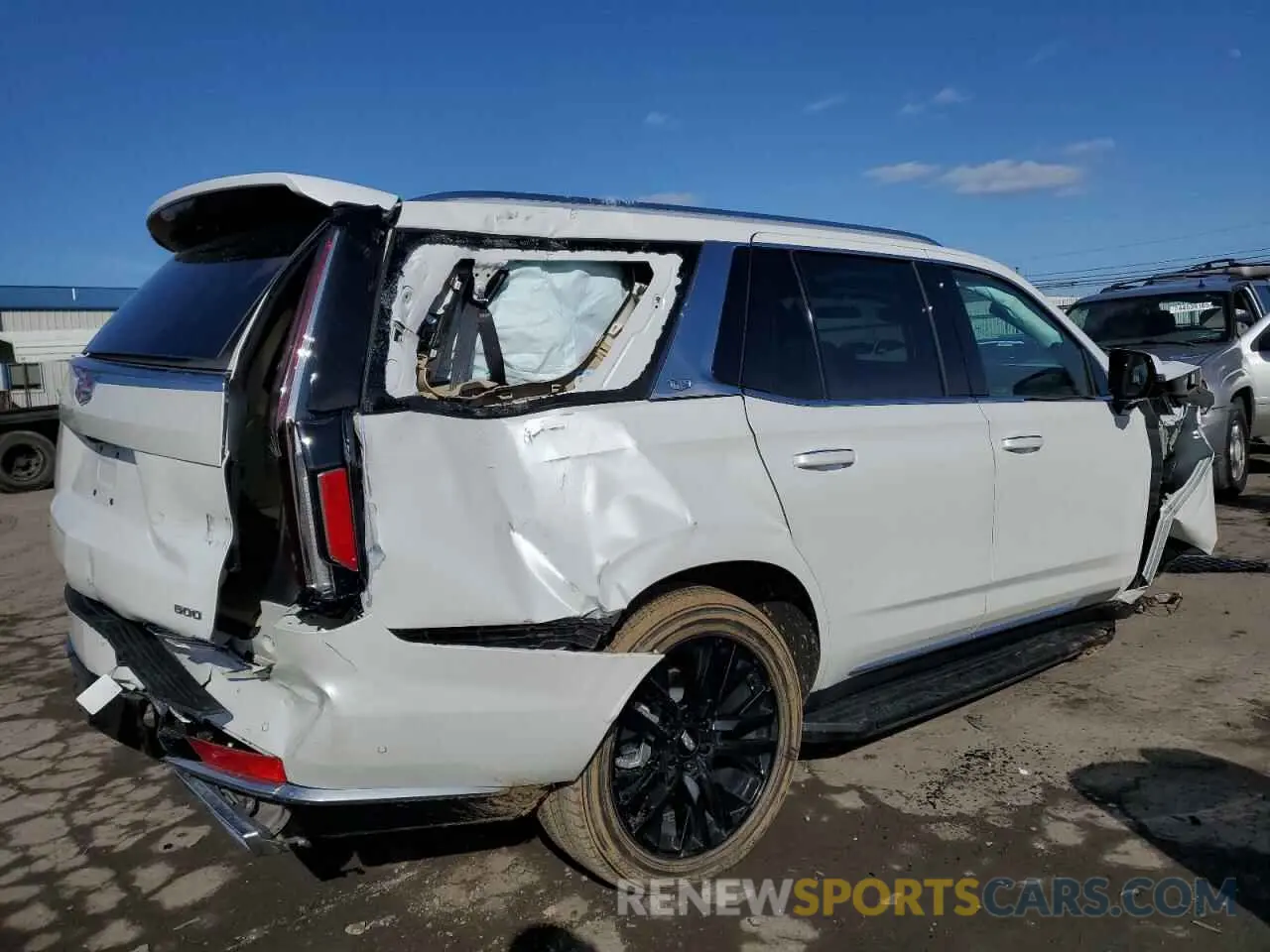 3 Photograph of a damaged car 1GYS4BKL3PR543262 CADILLAC ESCALADE 2023