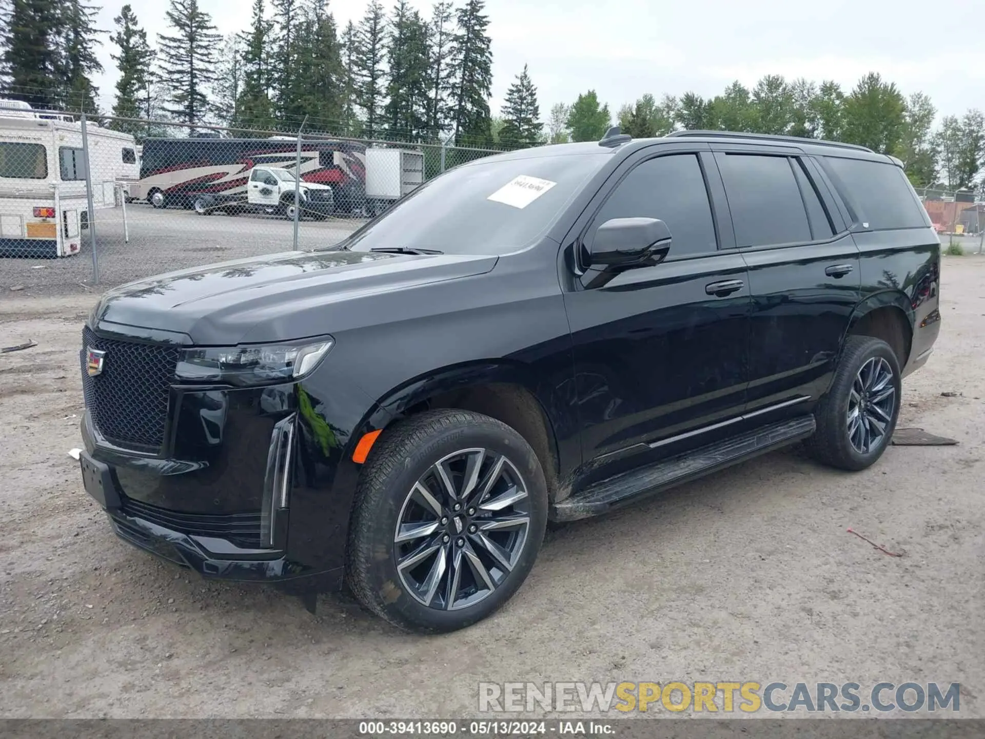 2 Photograph of a damaged car 1GYS4EKL7PR185858 CADILLAC ESCALADE 2023
