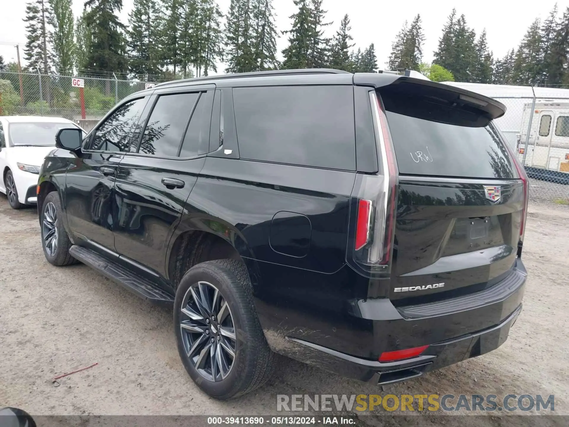 3 Photograph of a damaged car 1GYS4EKL7PR185858 CADILLAC ESCALADE 2023