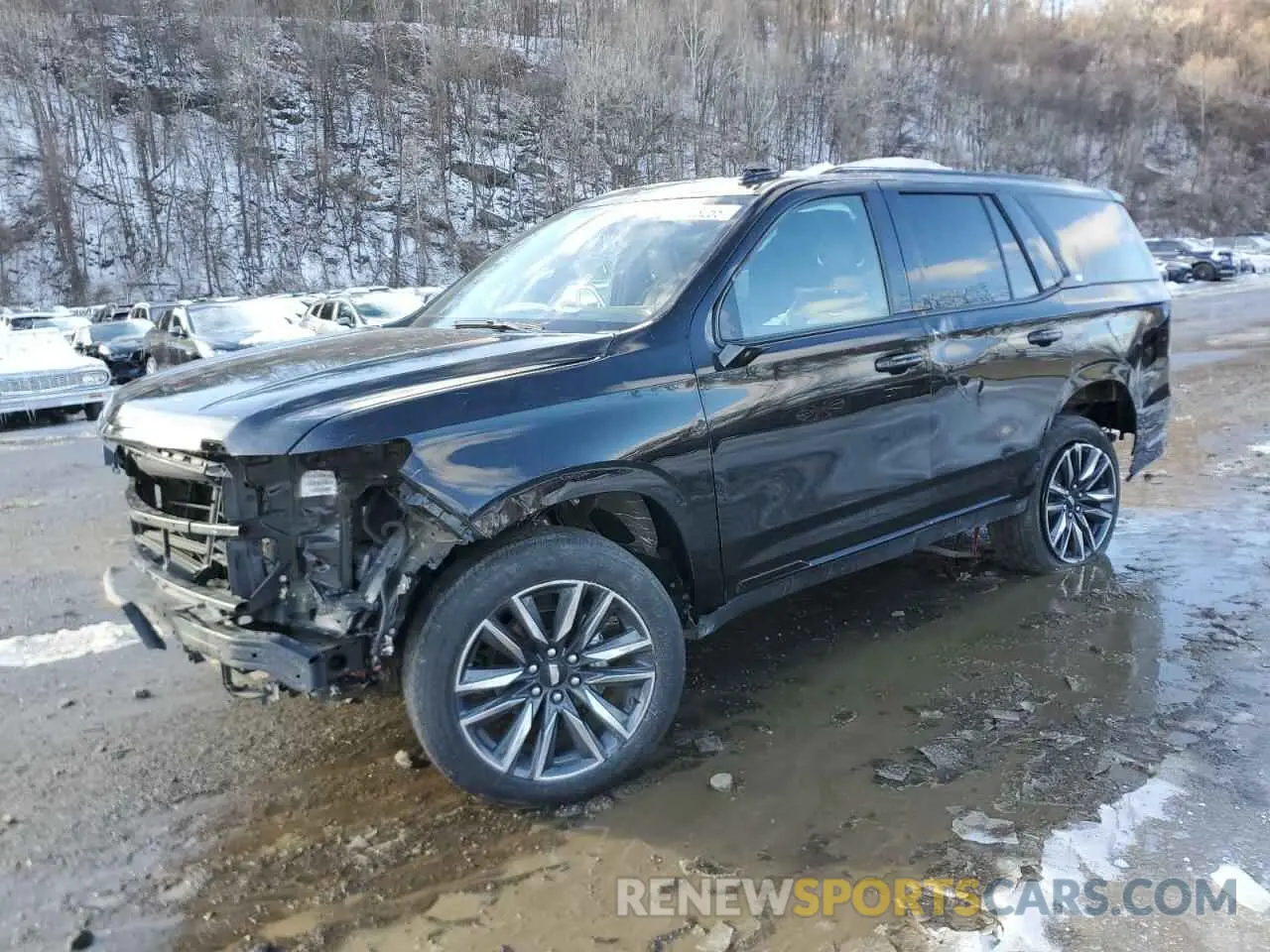 1 Photograph of a damaged car 1GYS4EKL9PR142297 CADILLAC ESCALADE 2023