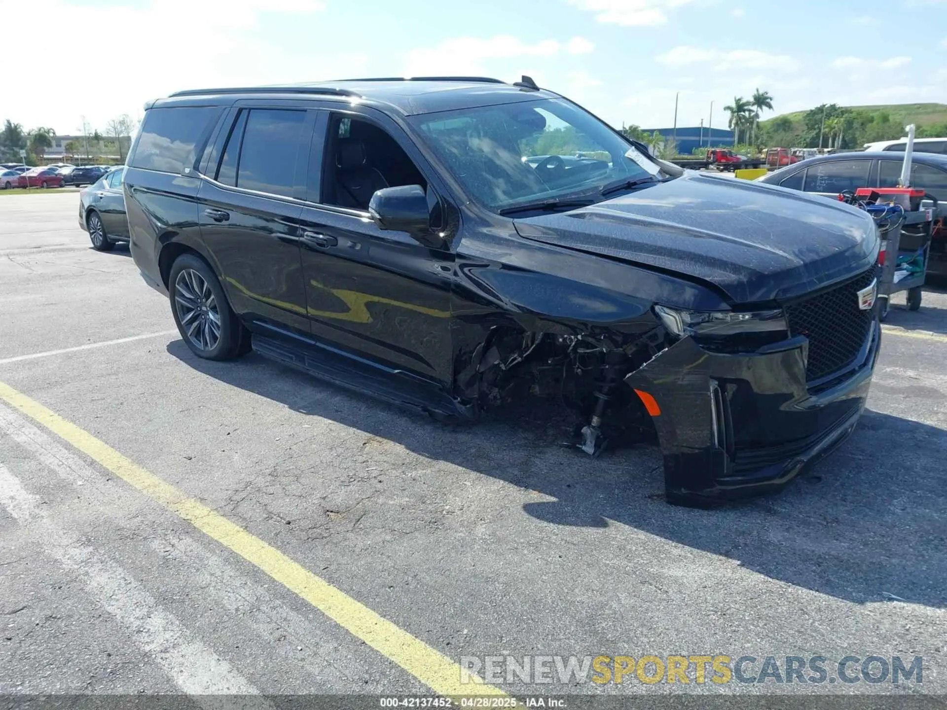 1 Photograph of a damaged car 1GYS4EKLXPR513435 CADILLAC ESCALADE 2023