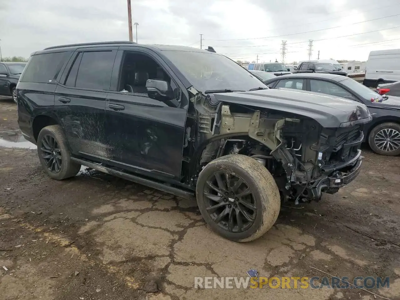 4 Photograph of a damaged car 1GYS4FKL1PR258793 CADILLAC ESCALADE 2023