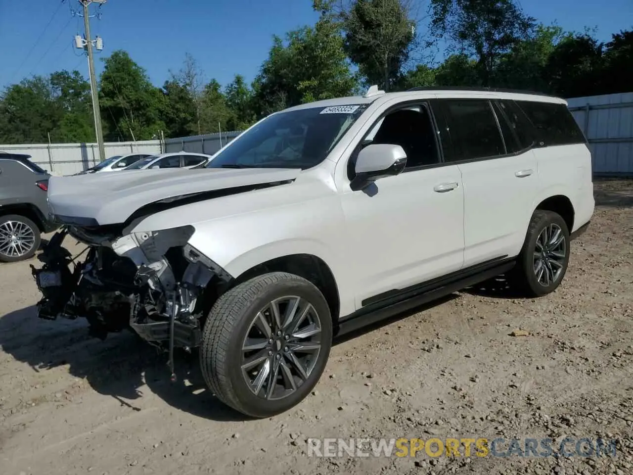 1 Photograph of a damaged car 1GYS4FKL5PR329896 CADILLAC ESCALADE 2023