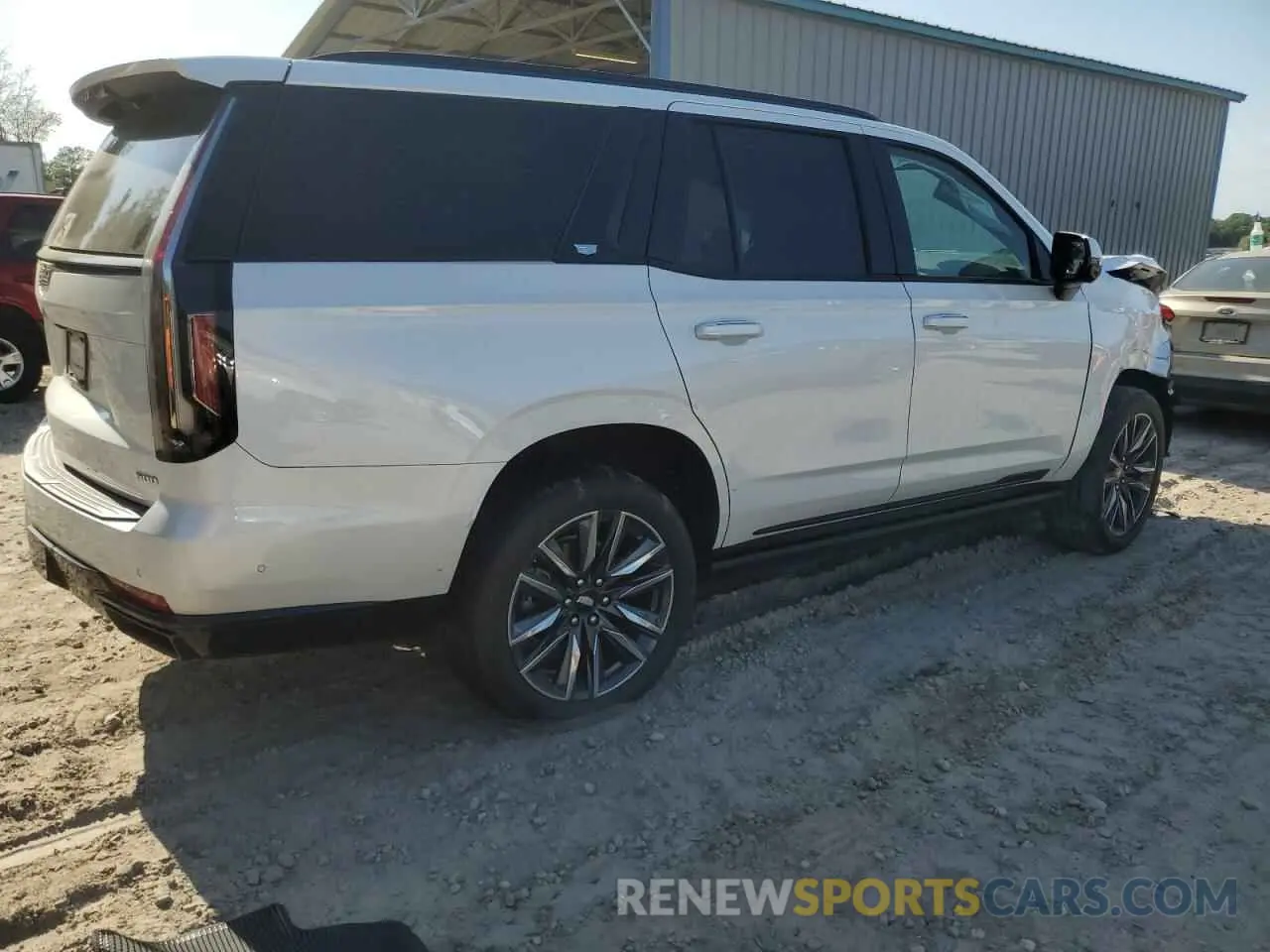 3 Photograph of a damaged car 1GYS4FKL5PR329896 CADILLAC ESCALADE 2023